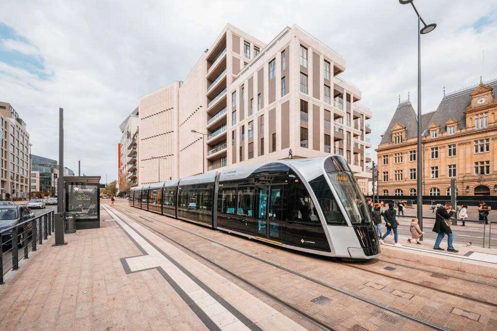 Lux City Hamilius - Modern & Spacious Apart W/View Luxemburg Exterior foto
